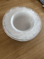 6 grosse Glasteller