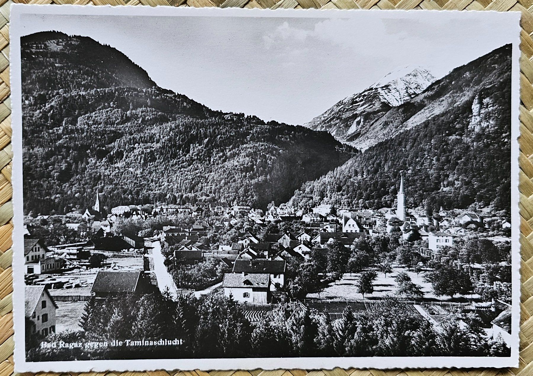 Cartoline postali: AK BAD RAGAZ, ungelaufen – Nuovo (secondo la descrizione) da Les Valettes venduto da Nuba1