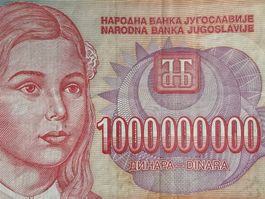 HYPERINFLATION - Belgrad 1993 - 1000000000 Dinara
