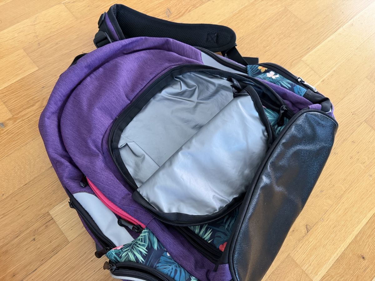 Kindertaschen: Neuer Walker Schuleucksack mit Blumenmuster – Neu und originalverpackt aus Bettlach von Tradenet100 3