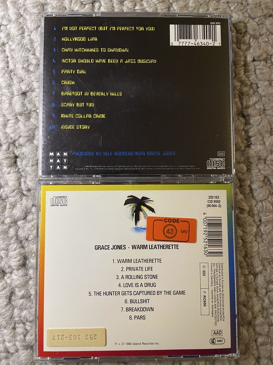 CD: 2x Grace Jones – Usato da Reinach AG venduto da trigger7811 2