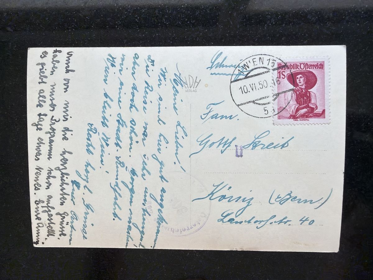 Cartoline postali: Ansichtskarte Wien Schloss Schönbrunn – Usato da Wettingen venduto da BAG4478 1