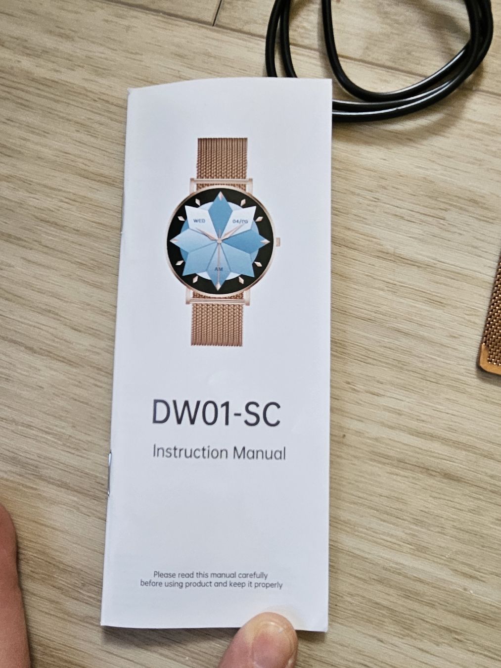 Smartwatch: Montre Connectée DW01-SC Or Rose – Usato da La Joux FR venduto da car_ck96 2