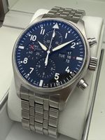 IWC Pilot Chronograph Fliegeruhr IW377704 Service History