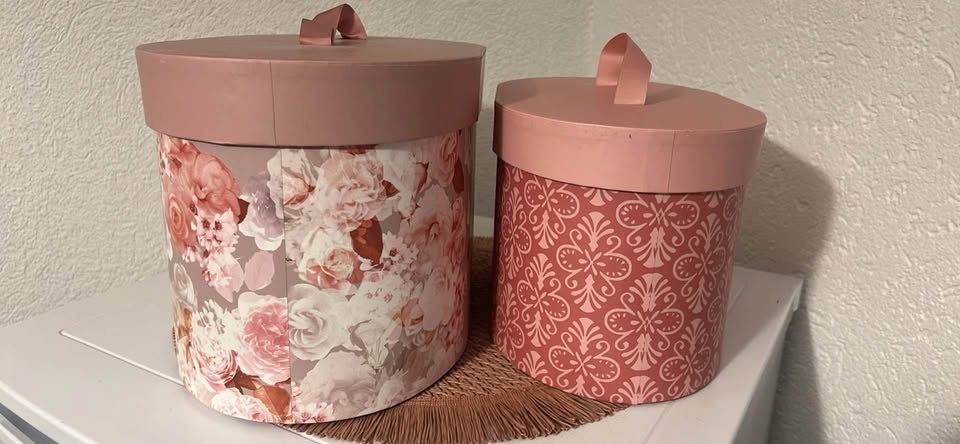 Altro in Decorazioni & Accessori: 2er Elegante Geschenkboxen in Rosa – Usato da Seon venduto da Sunny-Schmuck78 1