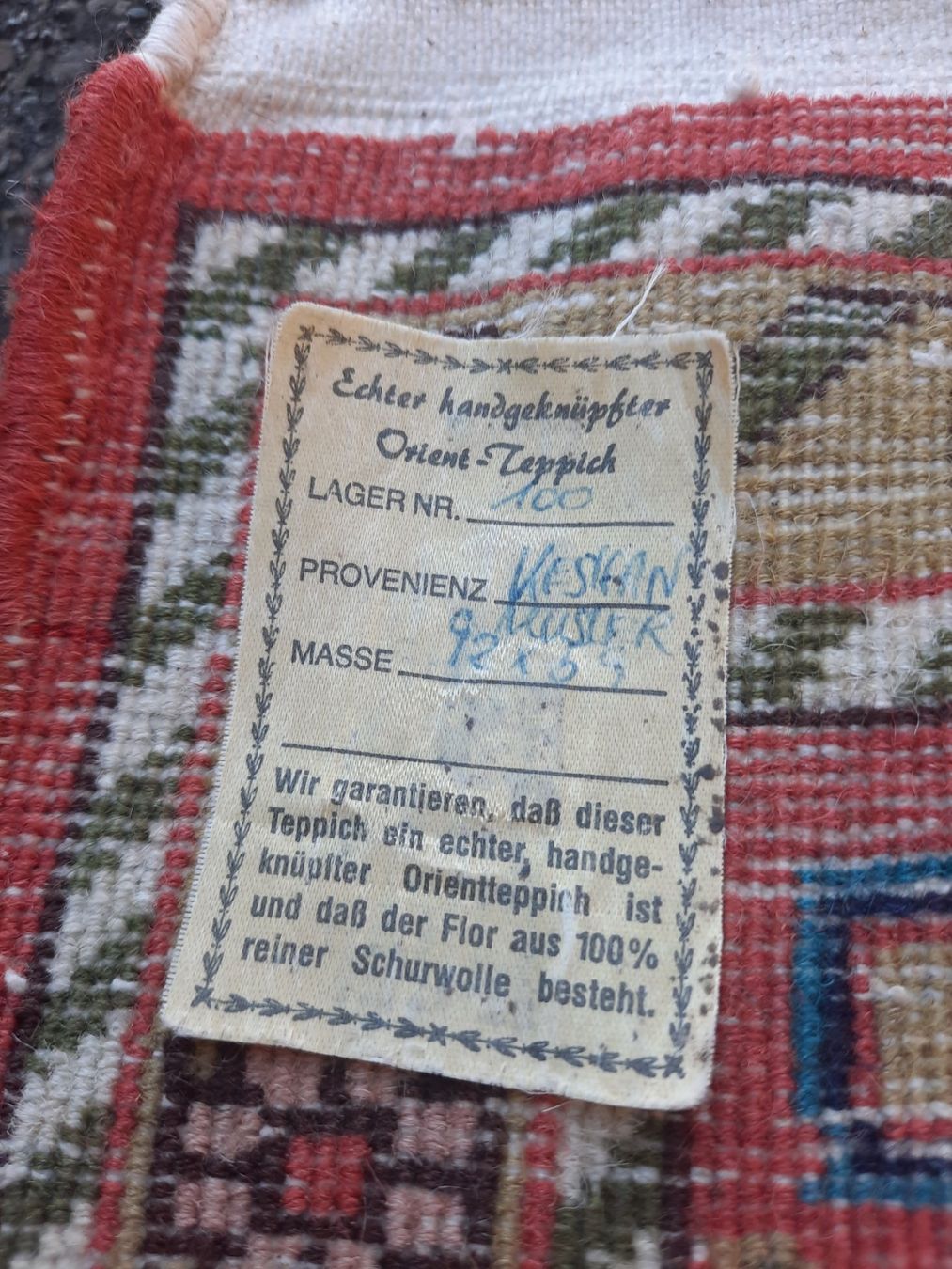 Tappeti: Orient Teppich Handgeknüpft (U) – Usato da Weinfelden venduto da JoeBaer 4