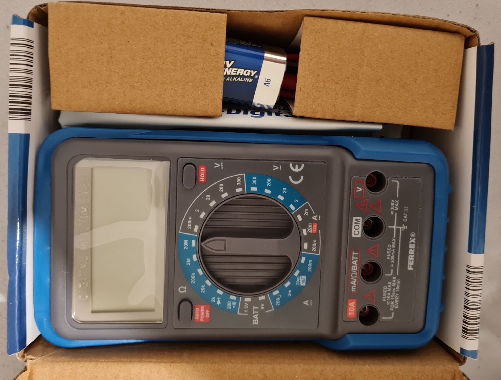 Ferrex Misurare: Ferrex digital Multimeter in OVP – Nuovo e nell'imballaggio originale da Horw venduto da Arta20000 2
