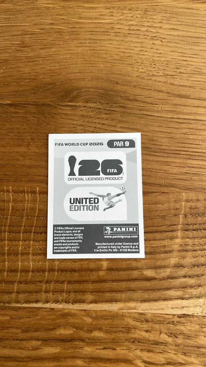 Panini Sammelbilder & Trading cards: Panini FIFA World Cup 2026 Sticker PAR 9 – Neu (gemäss Beschreibung) aus Zürich von carileo55 1