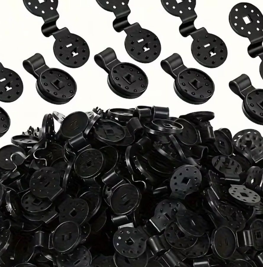 Pinze: 50 Pinces en plastique noir – Nuovo (secondo la descrizione) da Renan BE venduto da johncactus 1