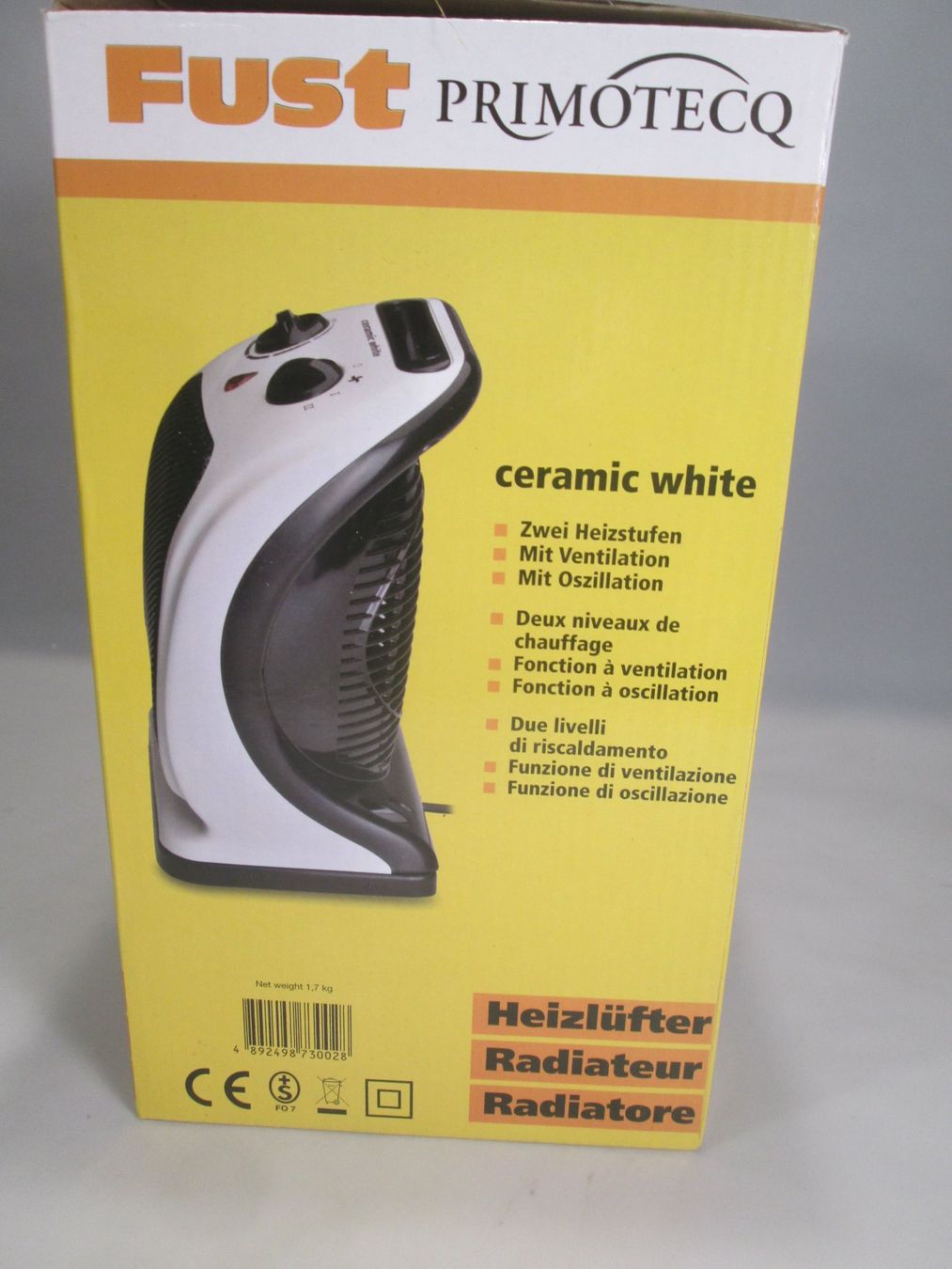 Radiatori: Heizlüfter / Ventilator - NEU & OVP – Nuovo e nell'imballaggio originale da Rapperswil SG venduto da designandmore 1