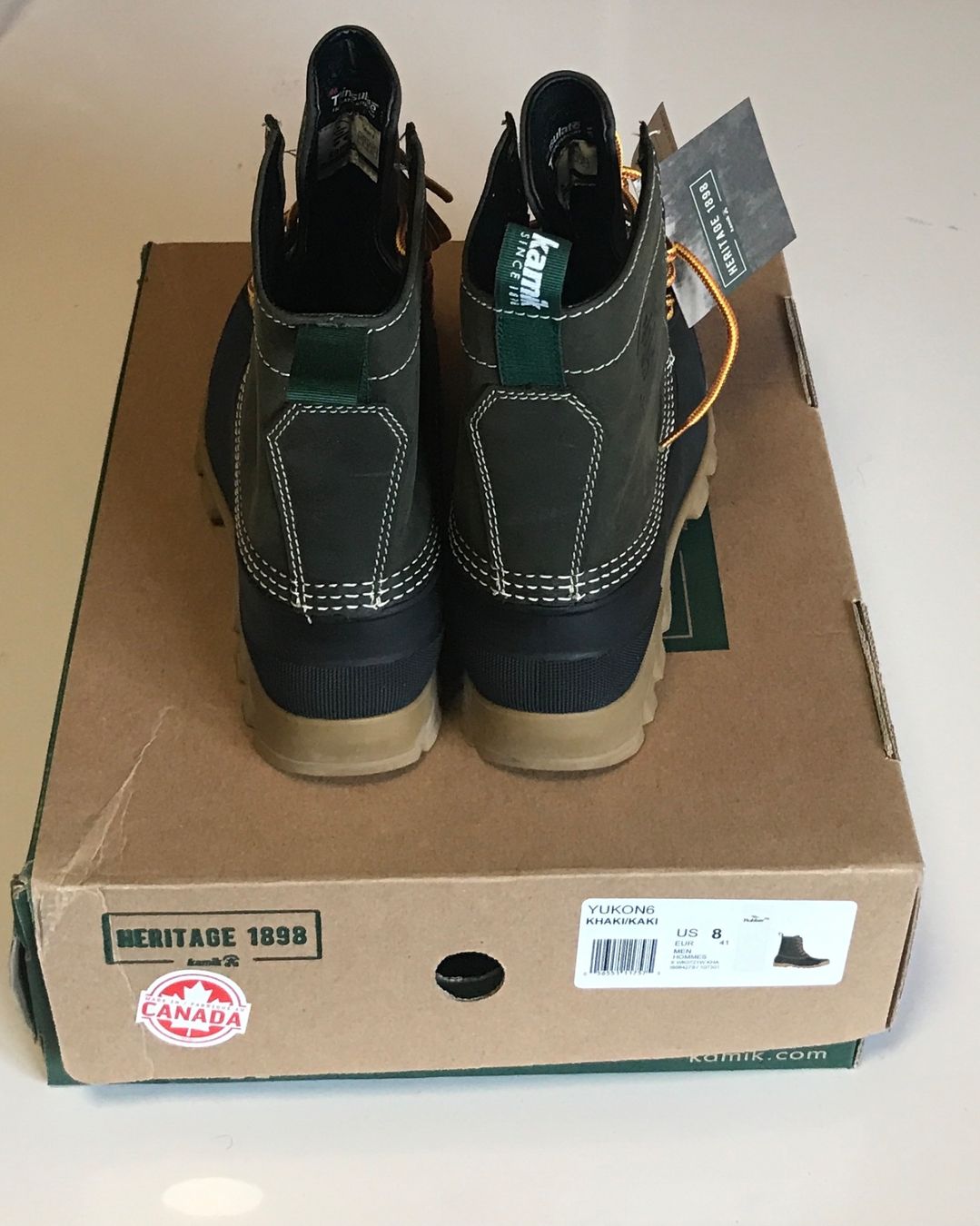 Scarpe da uomo: Original Kamik, neu mit Karton , Gr 41 – Nuovo e nell'imballaggio originale da luzern venduto da ARNI. 2
