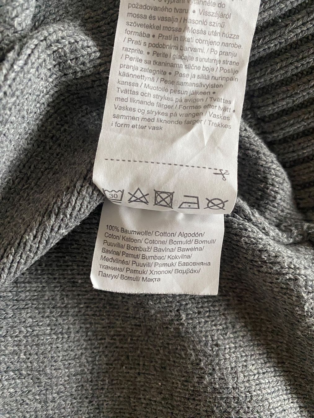 S.Oliver Giacche: S.Oliver Strickjacke XL Herren Grau – Usato da Duebendorf venduto da Alexandertreyer 4