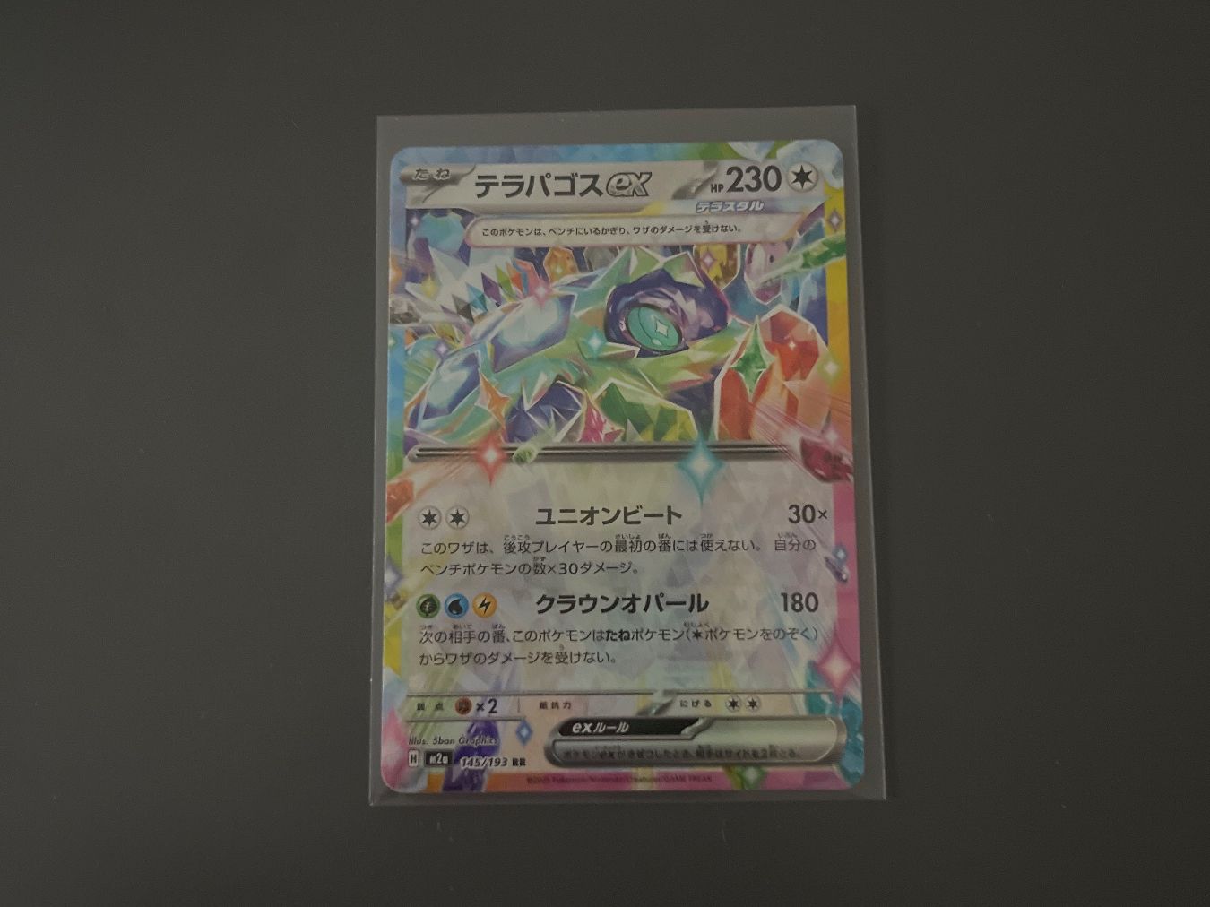 Pokémon Carte collezionabili: Terapagos JP pokemon – Usato da Stäfa venduto da and_8dr6