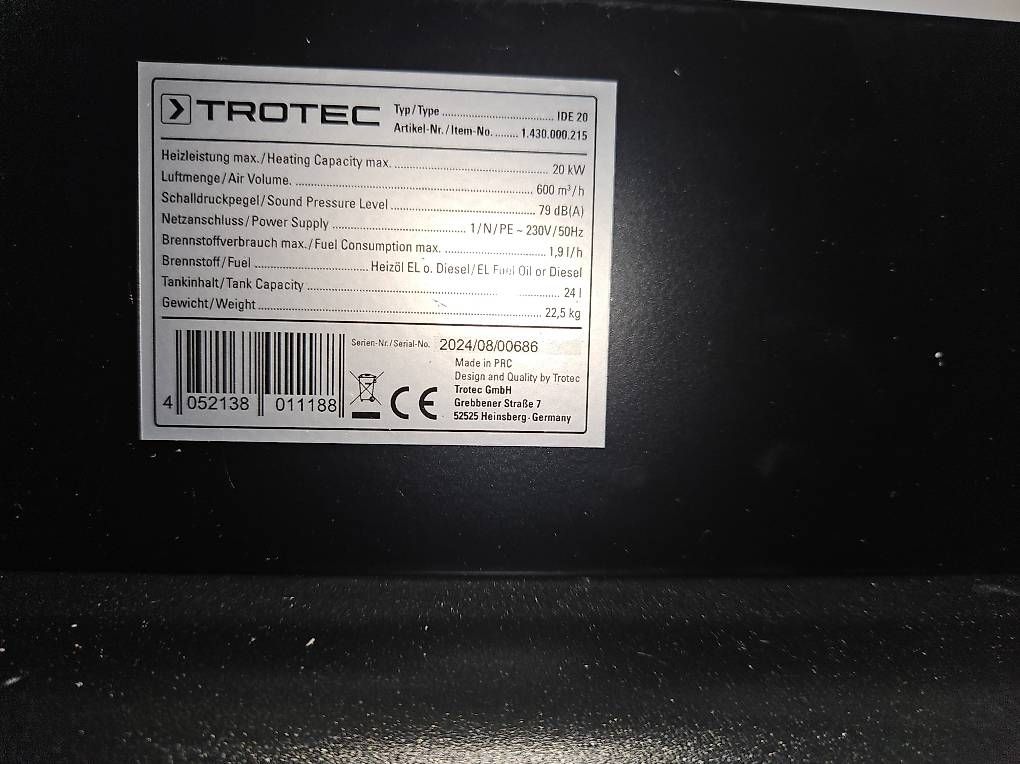 Radiatori: Oelheizgerät Trotec IDE 20 – Usato da Kölliken venduto da magoo855 2
