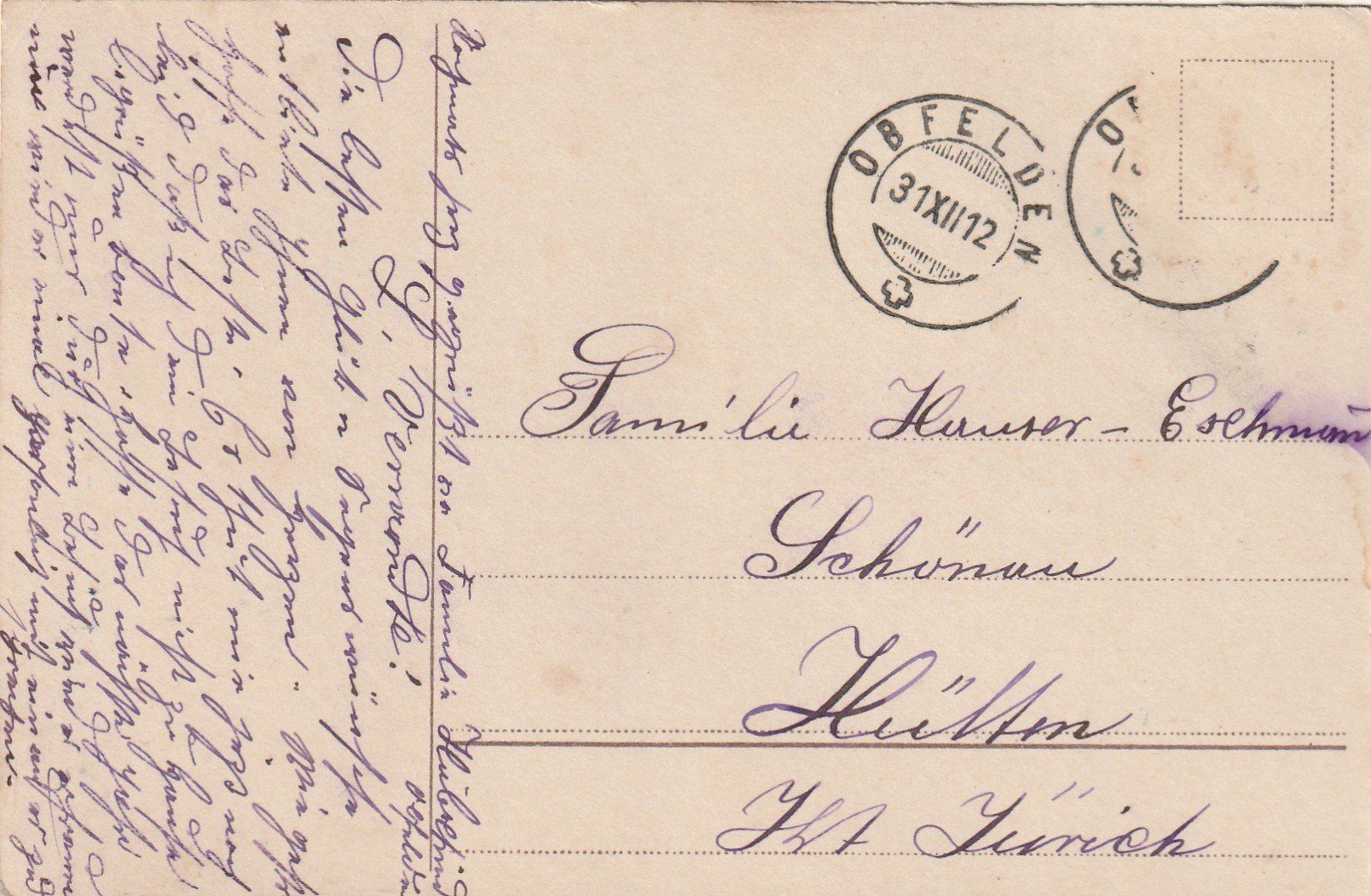 Cartoline postali: Glückliches Neujahr – Usato da Rorschacherberg venduto da fratovi2 1