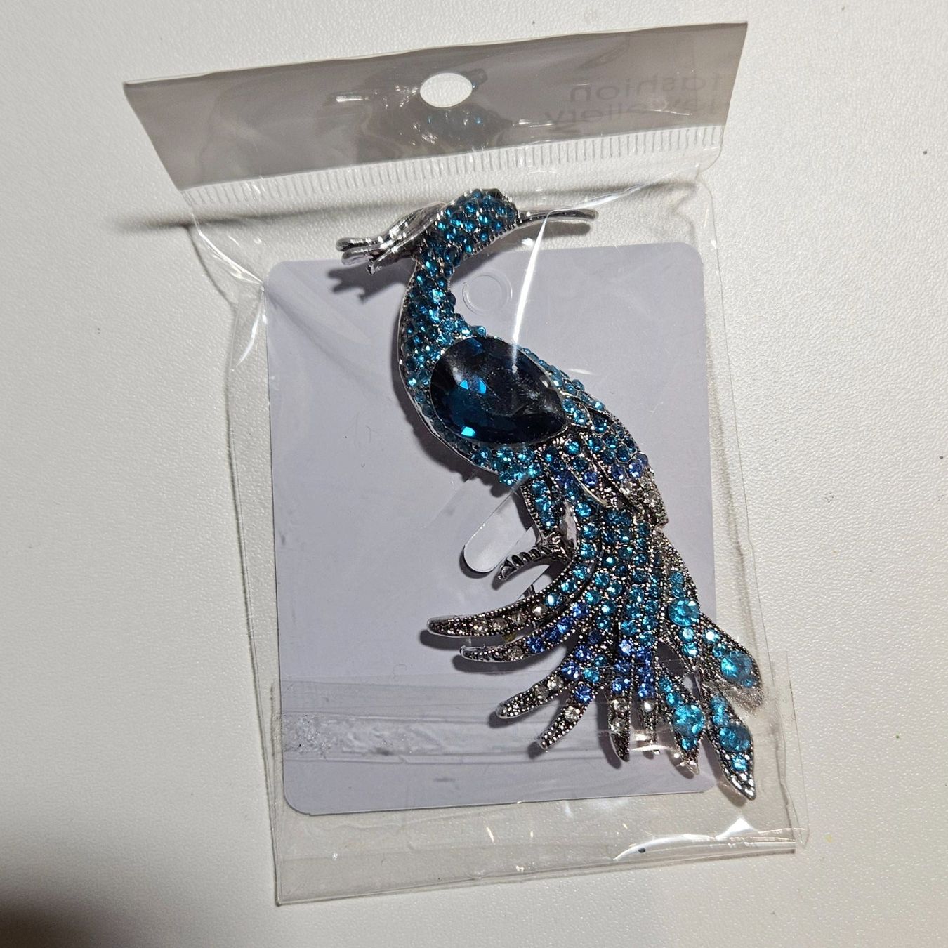 Broschen & Nadeln: Paon bleu, grande broche, neuve – Gebraucht aus Lausanne von tal_01 1