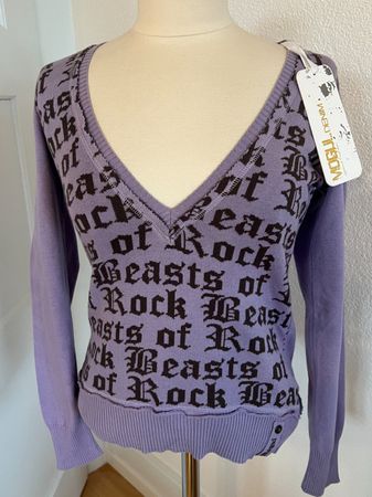MOGUL Damen Pullover in Gr. M, Lila, NEU