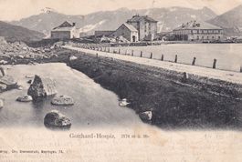 Carte postale - Weltpostverein - Gotthard-Hospiz