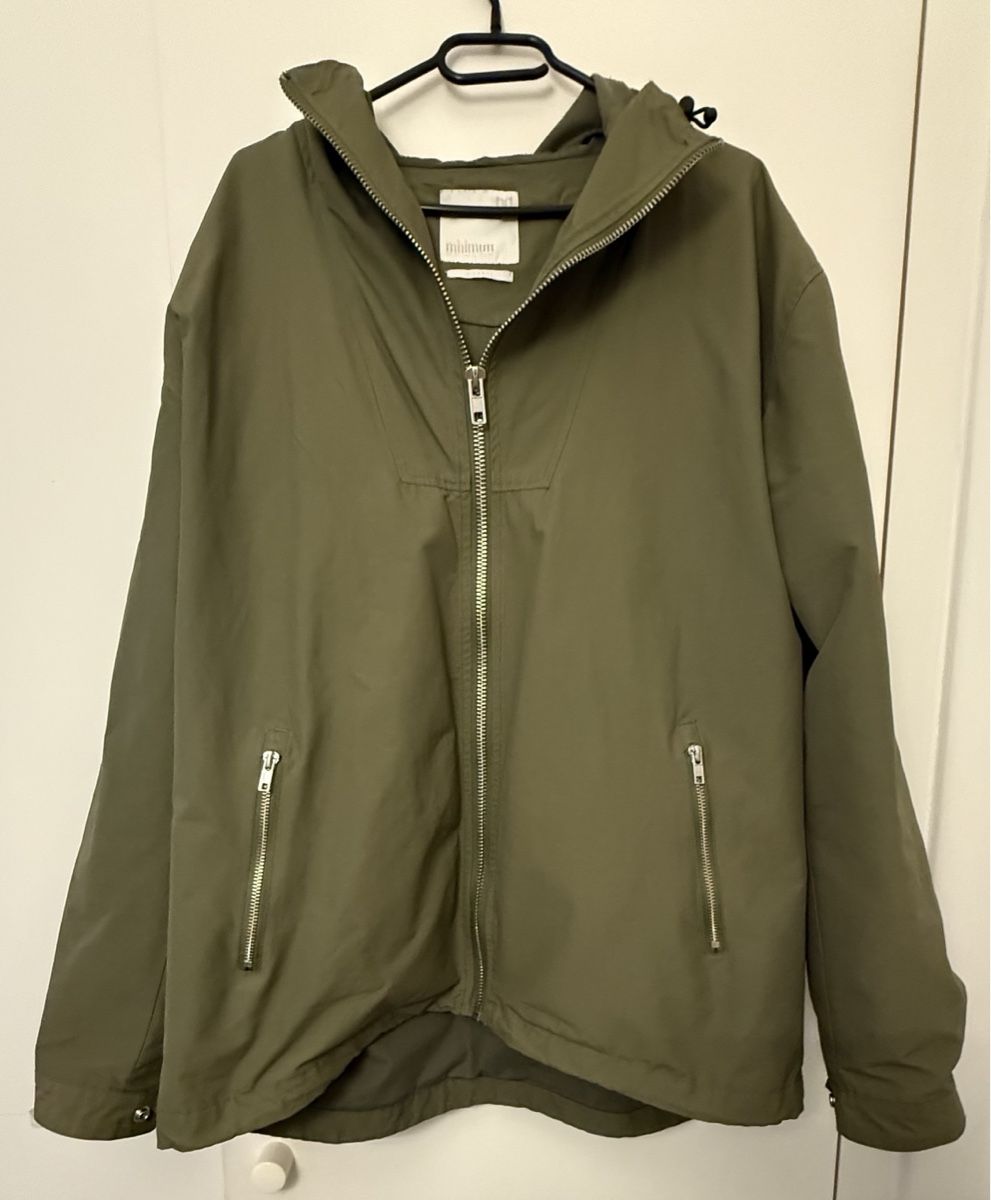 Giacche: Minimum Sender Regenjacke Khaki Gr. XL – Usato da Schaffhausen venduto da gdinoro