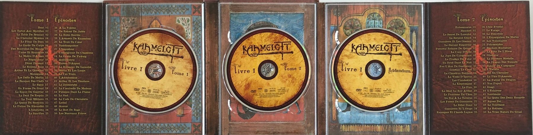 Tous les DVDs: KAAMELOTT (LIVRE 1) – D'occasion à Poliez-Pittet par Newtown-Records 2
