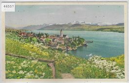 Meilen - Generalansicht - Litho