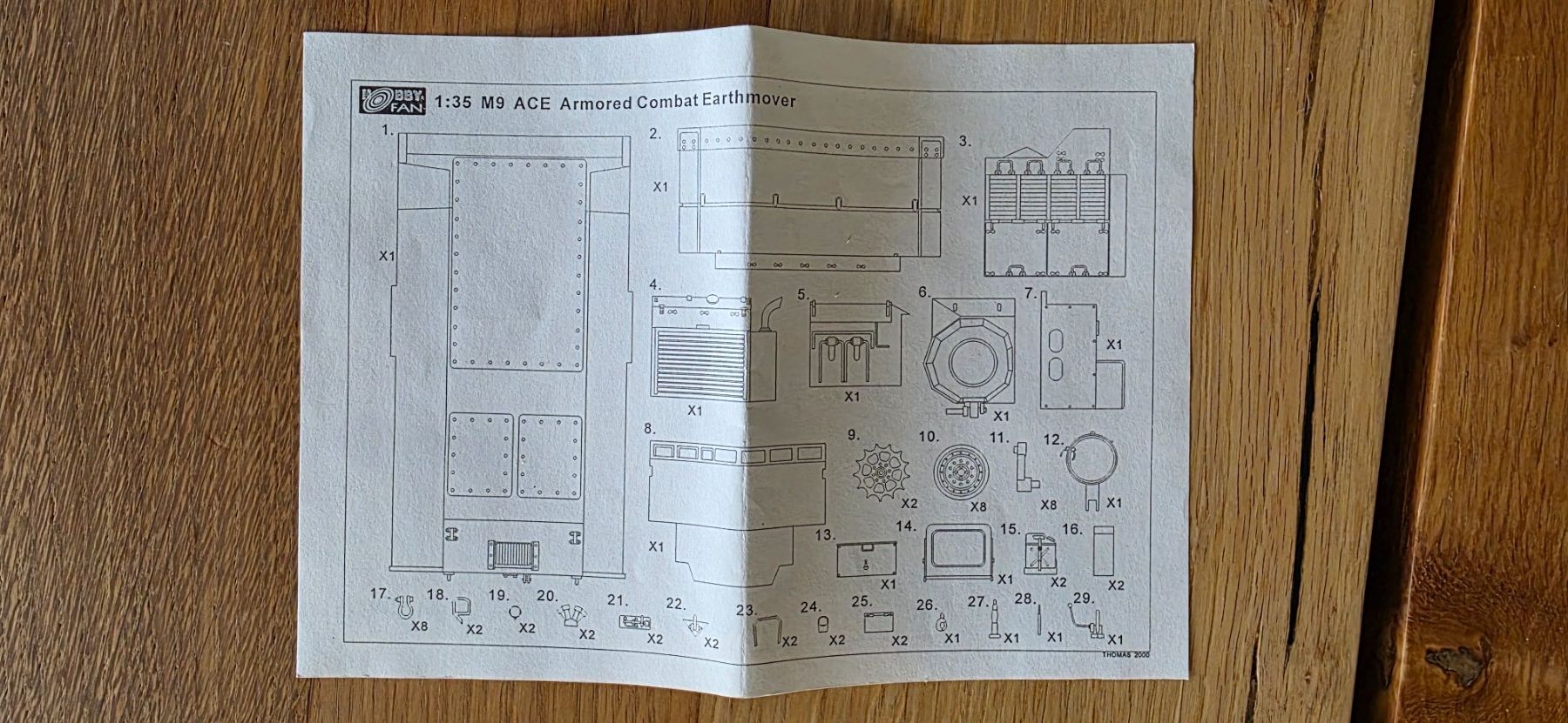 Kit di modellismo & Modellini statici: M9 ACE 1:35 von HobbyFan – Nuovo e nell'imballaggio originale da Wolfwil venduto da napa1983 8