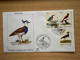 Vatikan Briefmarken, Ecologia 1989, Ersttagsbrief!