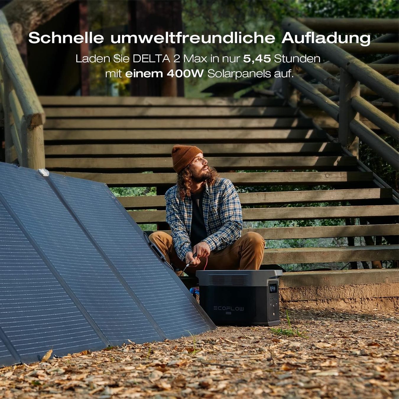 Dispositivi a energia solare: ECOFLOW 400W Tragbares SolarPanel – Usato da Kreuzlingen venduto da pam1977 1