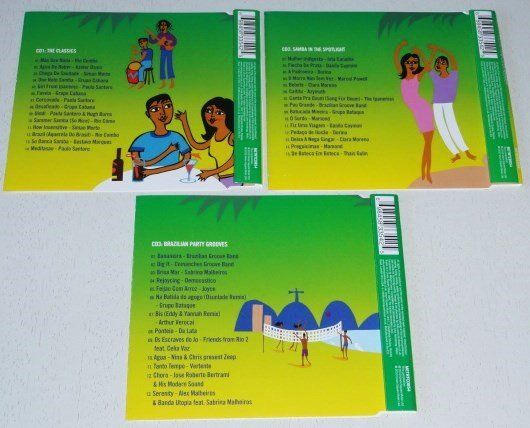 CD: set 3CD's - Rio Combo, Paula Santoro, Maecel Powell, Da Lata – Usato da Unterbäch VS venduto da diquq 1