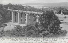 Pont Chauderon Lausanne, 1907