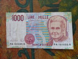 ITALIE  1000 Lire  (C)  Billet