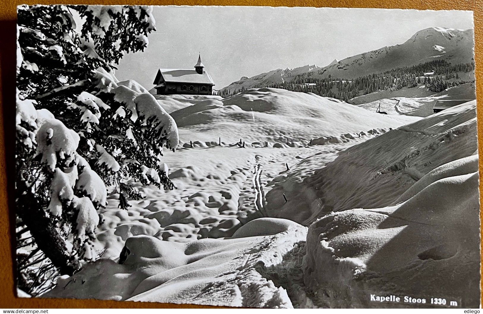 Cartoline postali: STOOS - Kapelle 1957 – Usato da Lutry venduto da Ediego