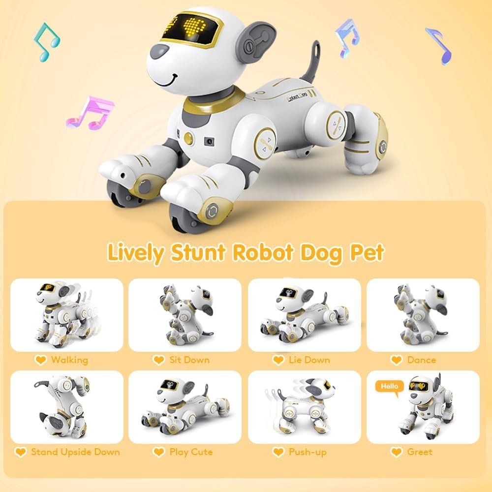 Giocattoli: RC Roboter Hund ferngesteuert programmierbar Spielzeug Kind – Nuovo e nell'imballaggio originale da Wittenbach venduto da VELARO 2