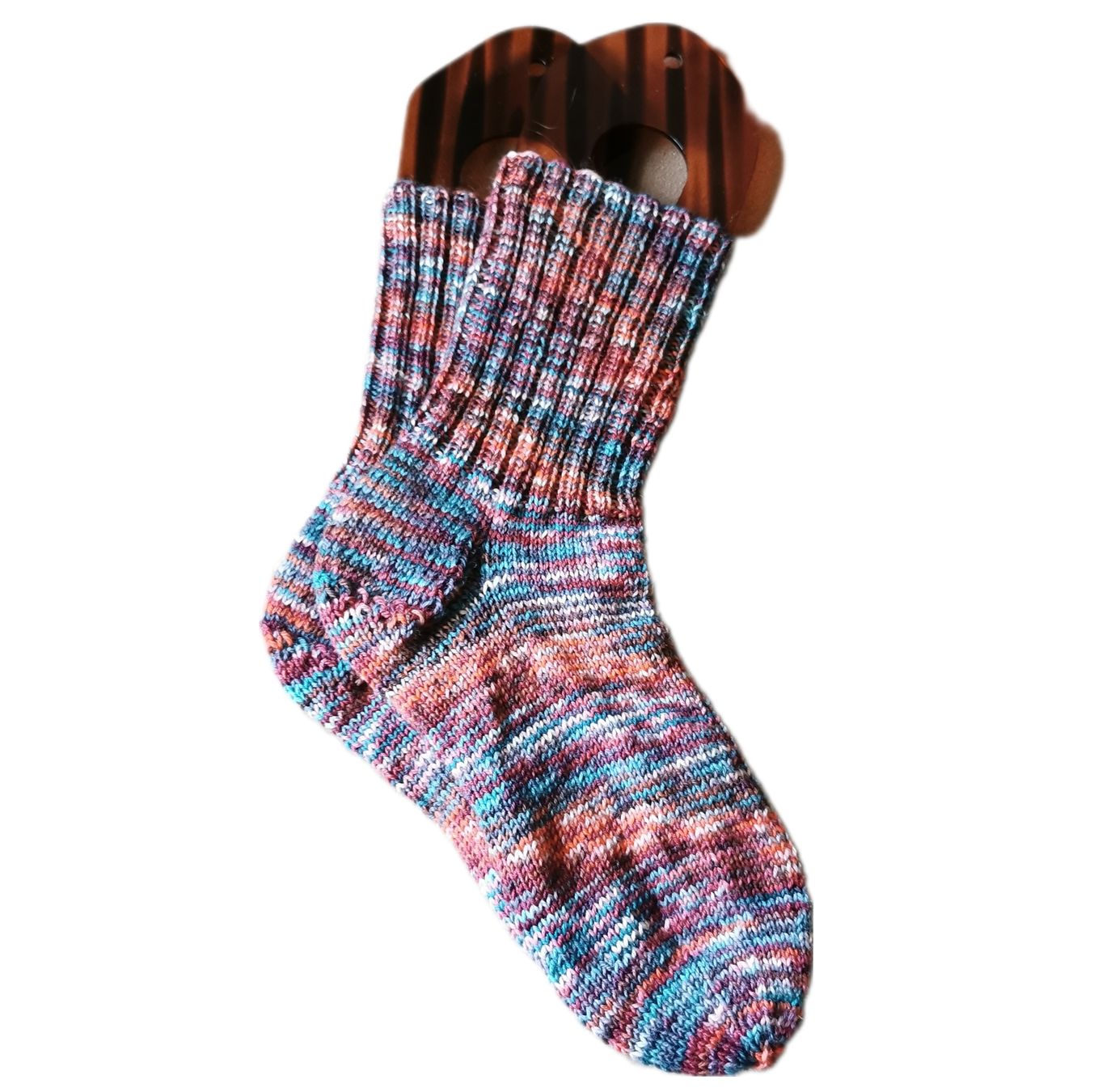 Calze: Handgestrickte Socken – Nuovo (secondo la descrizione) da melchtal venduto da strickerin