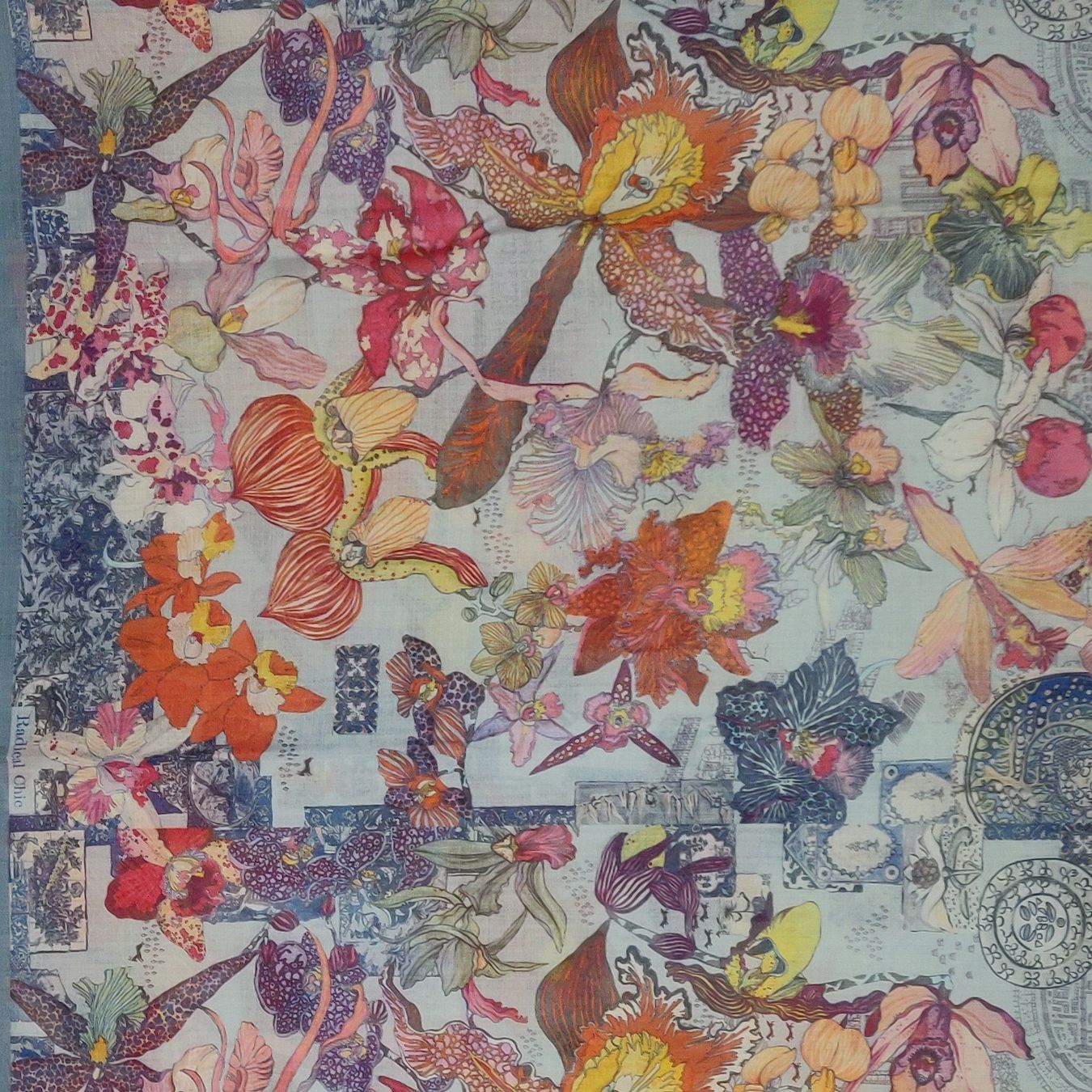 Tessuti: Wolle Seide von Radical Chic L:1.70x1.38m Orchidea Panel – Nuovo (secondo la descrizione) da Lufingen venduto da Voyager7 3