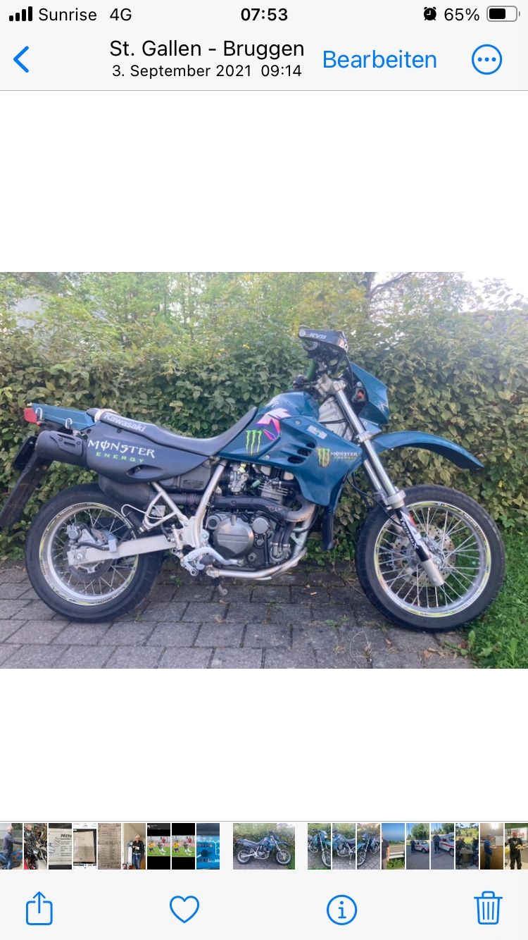 Kawasaki Enduro: Kawasaki klr 650 – Usato da St. Gallen venduto da zx10r 2