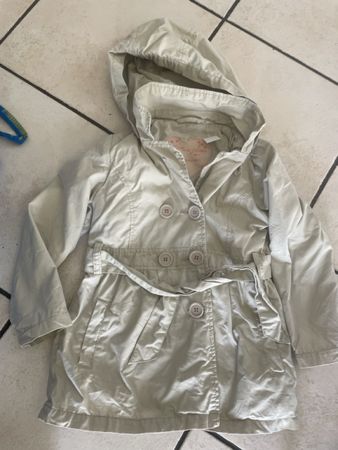 Schöner C&A Mädchen Trenchcoat Gr.116 Frühlingsjacke 
