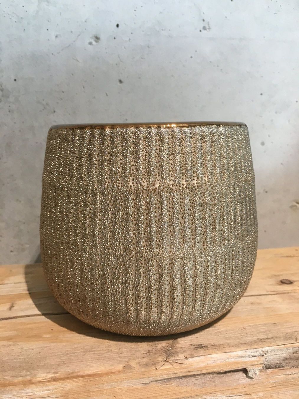 Blumentöpfe: Blumentopf gross in der Farbe Bronze/Neu/OVP – Neu und originalverpackt aus Volketswil von rubin74