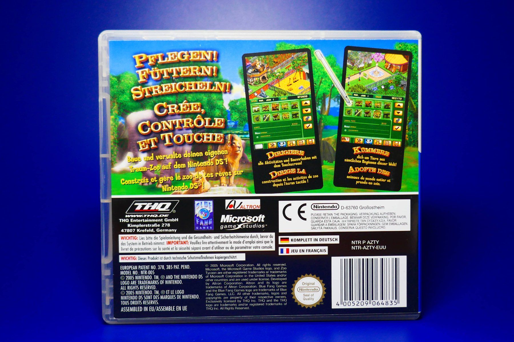 Nintendo Giochi: Zoo Tycoon DS - Nintendo DS – Usato da Vuarrens venduto da Espace-Retro 3