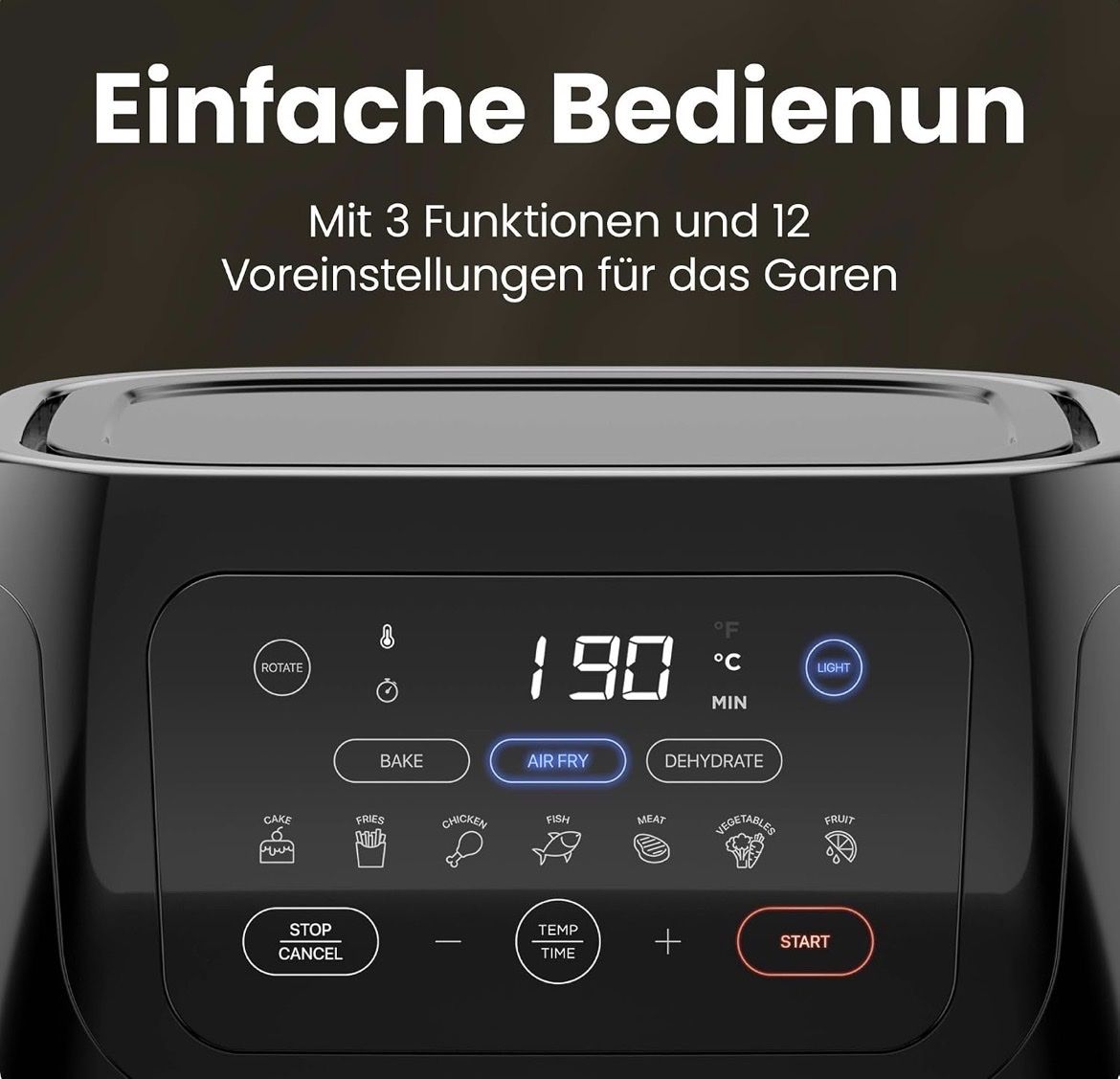 Elettrodomestici da cucina: NEW Chefman Heißluftfritteuse Airfryer – Nuovo e nell'imballaggio originale da Zürich venduto da pau_7cfk 5