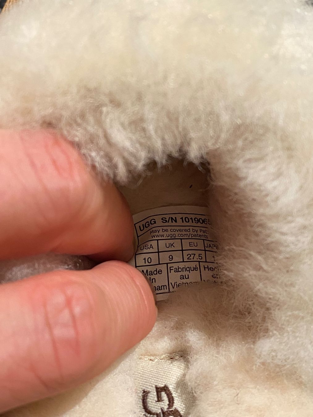 Ugg Scarpe da uomo: Ugg Pantoffeln, Grösse 27,5, Neu – Nuovo (secondo la descrizione) da Saanen venduto da Jackperpi 3