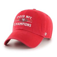 NFL 49ers 2019 NFC Champions Vintage Cap rot neu