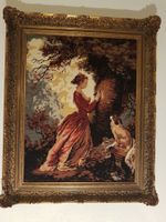 Gobelin "Le Chiffre d'Amour" – Jean-Honoré Fragonard