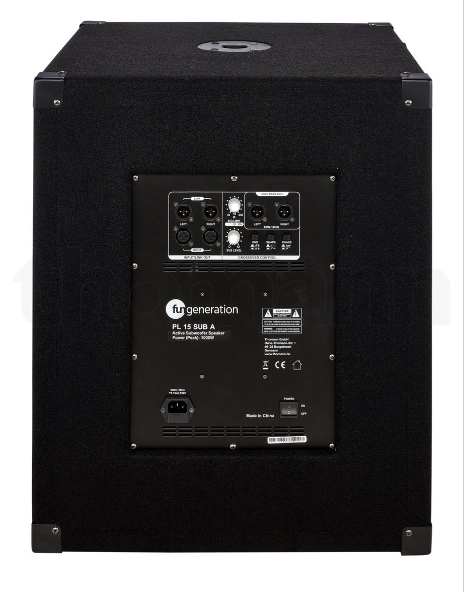 Casse acustiche: PA Subwoofer 1000W – Usato da Langenthal venduto da smokybacon 1