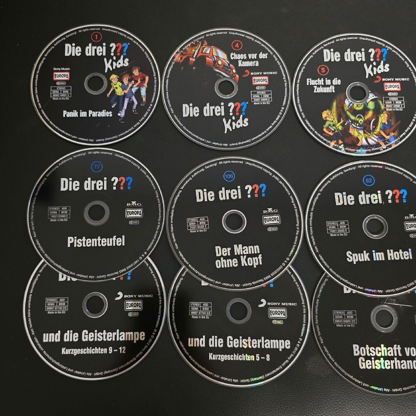 Audiolibri: Die drei ??? / Die drei ??? Kids CDs – Usato da Wangs venduto da Restposten.Garage 1