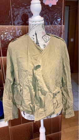 ab 1.-Khaki Bershka Hemd mit Taschen Gr.M/L