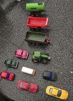 kleine Spielzeugautos/traktor und Anhänger Set gebraucht