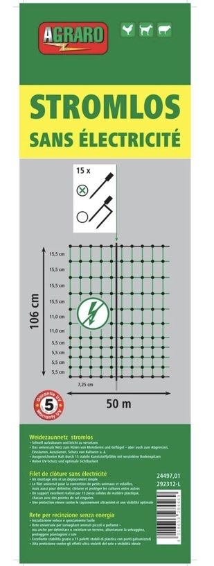 Sonstige Stalleinrichtungen: Weidenetz 50m x 106cm  – Neu (gemäss Beschreibung) aus Thierachern von tom_8zwz 3