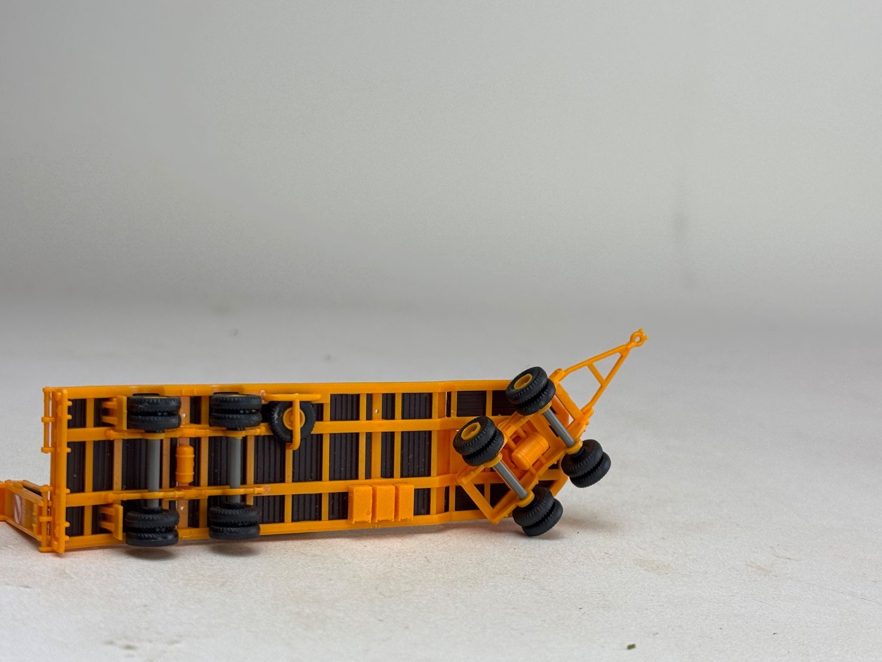 Modellautos: VE1- Roco Schwerlast Anhänger orange – Gebraucht aus Elm von Wikmtz 2