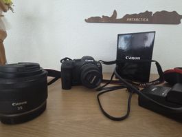 Canon EOS R7 + 18–45mm + RF 35mm F1.8 Macro mit Garantie